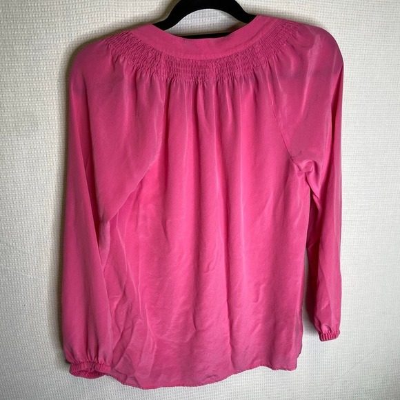 Lilly‎ Pulitzer | Womans Blouse Top Hot Pink Small 1/4 - Picture 3 of 9